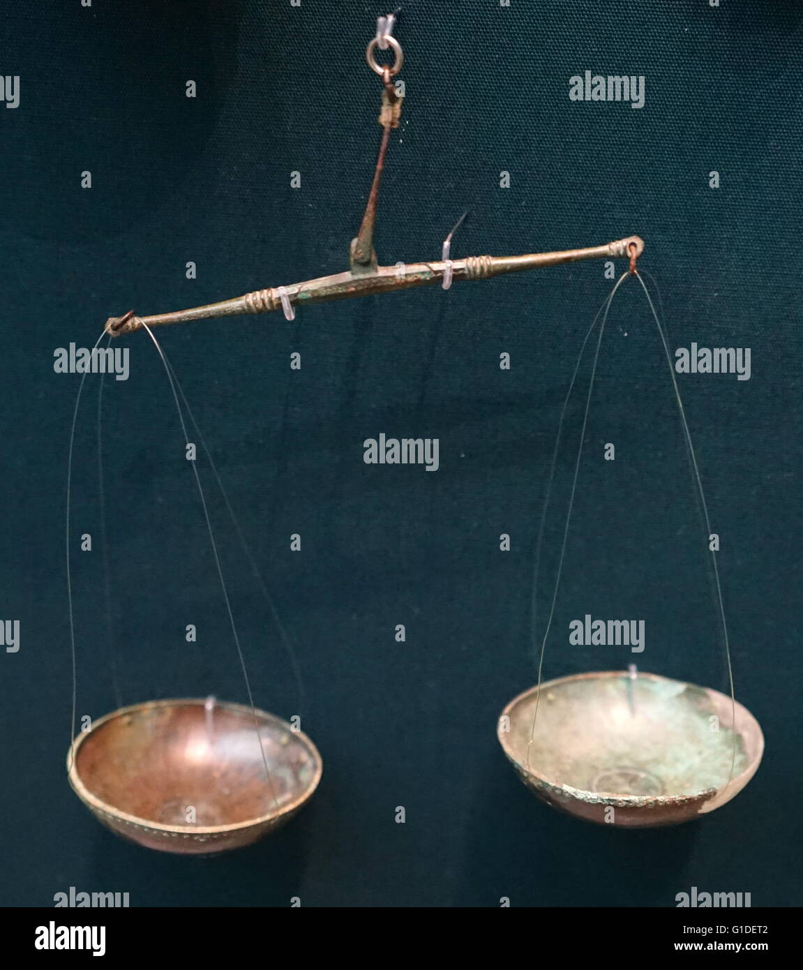 Blei Gewichte von Viking Händler für das Wiegen von Goldbarren verwendet. Vom 8. Jahrhundert n. Chr. Stockfoto