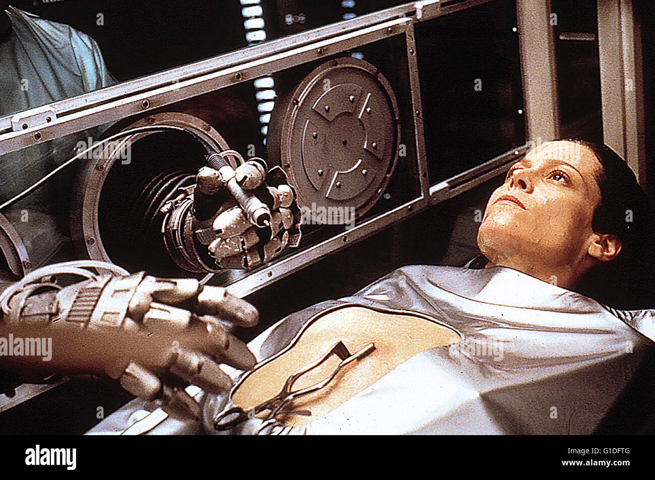 Alien - Die Wiedergeburt / Sigourney Weaver / Alien/Ausländer/Ausländer/Alien: Resurrection, Stockfoto