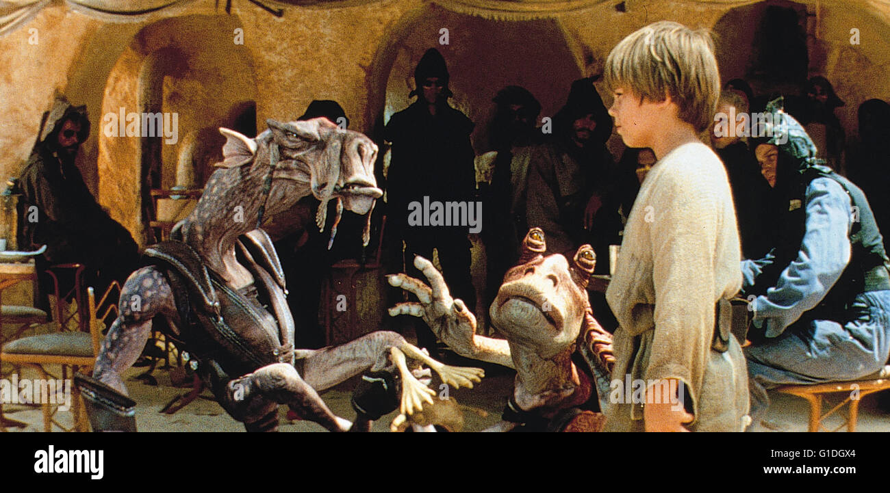 Star Wars: Episode - Die Dunkle wobei / Jake Lloyd Stockfoto