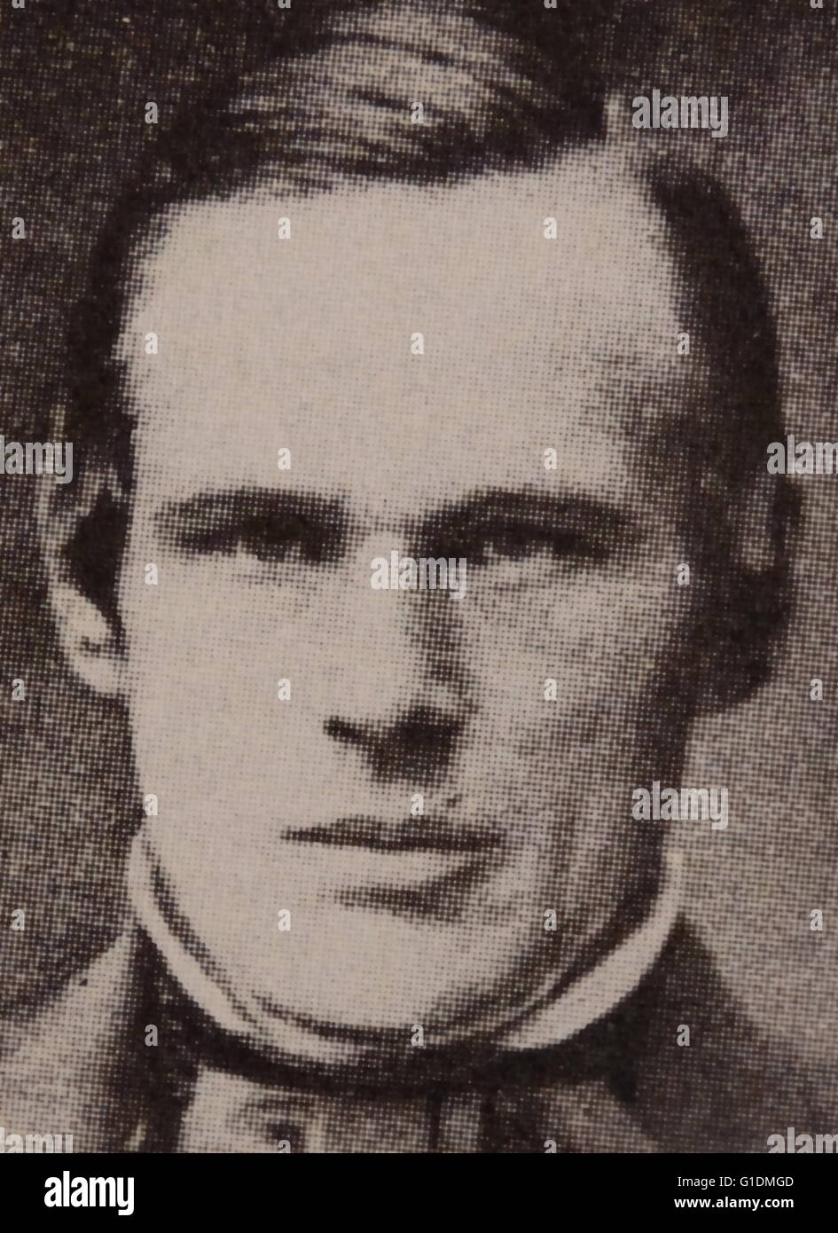 Fotografisches Porträt des Anders Jonas Ångström (1814-1874), schwedischer Physiker und Begründer der Wissenschaft von Spektroskopie. Vom 19. Jahrhundert Stockfoto