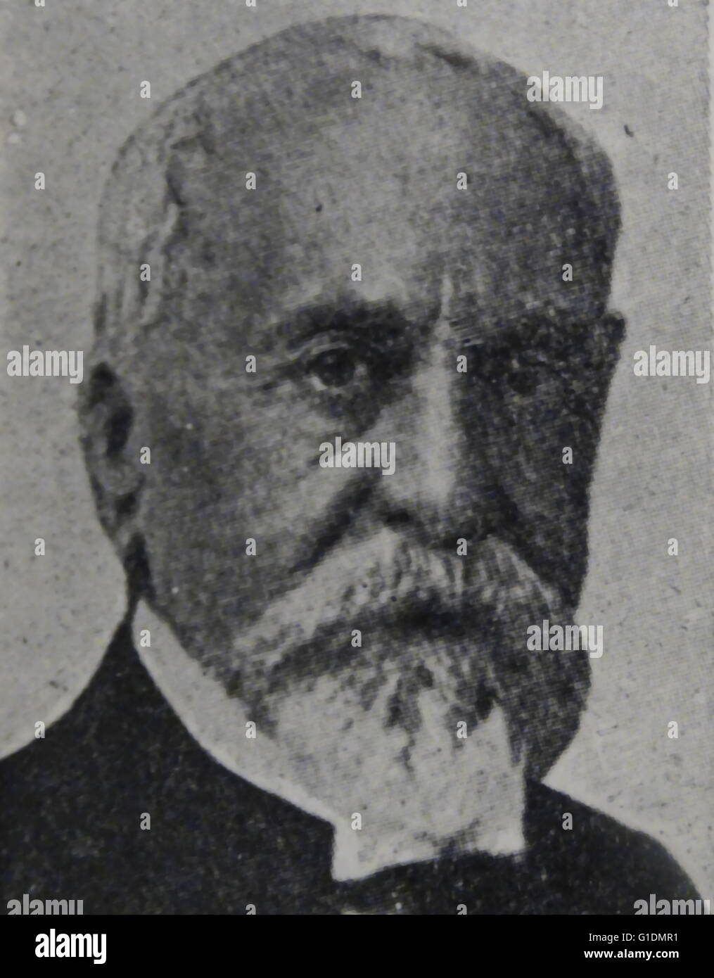 Porträt des Gustave Ador (1845 – 1928) ein Schweizer Politiker. Vom 20. Jahrhundert Stockfoto