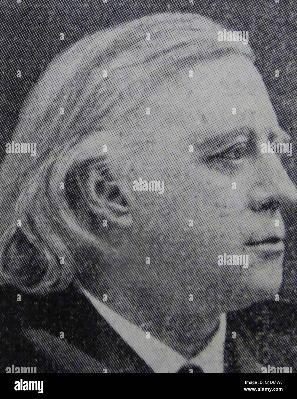 Portriat von Henry Ward Beecher (1813-1887), ein US-amerikanischer kongregationalistisch Geistlicher, Sozialreformer und Lautsprecher. Vom 19. Jahrhundert Stockfoto