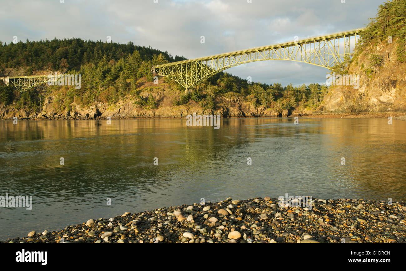 Deception Pass State Park, Washington State USA Stockfoto