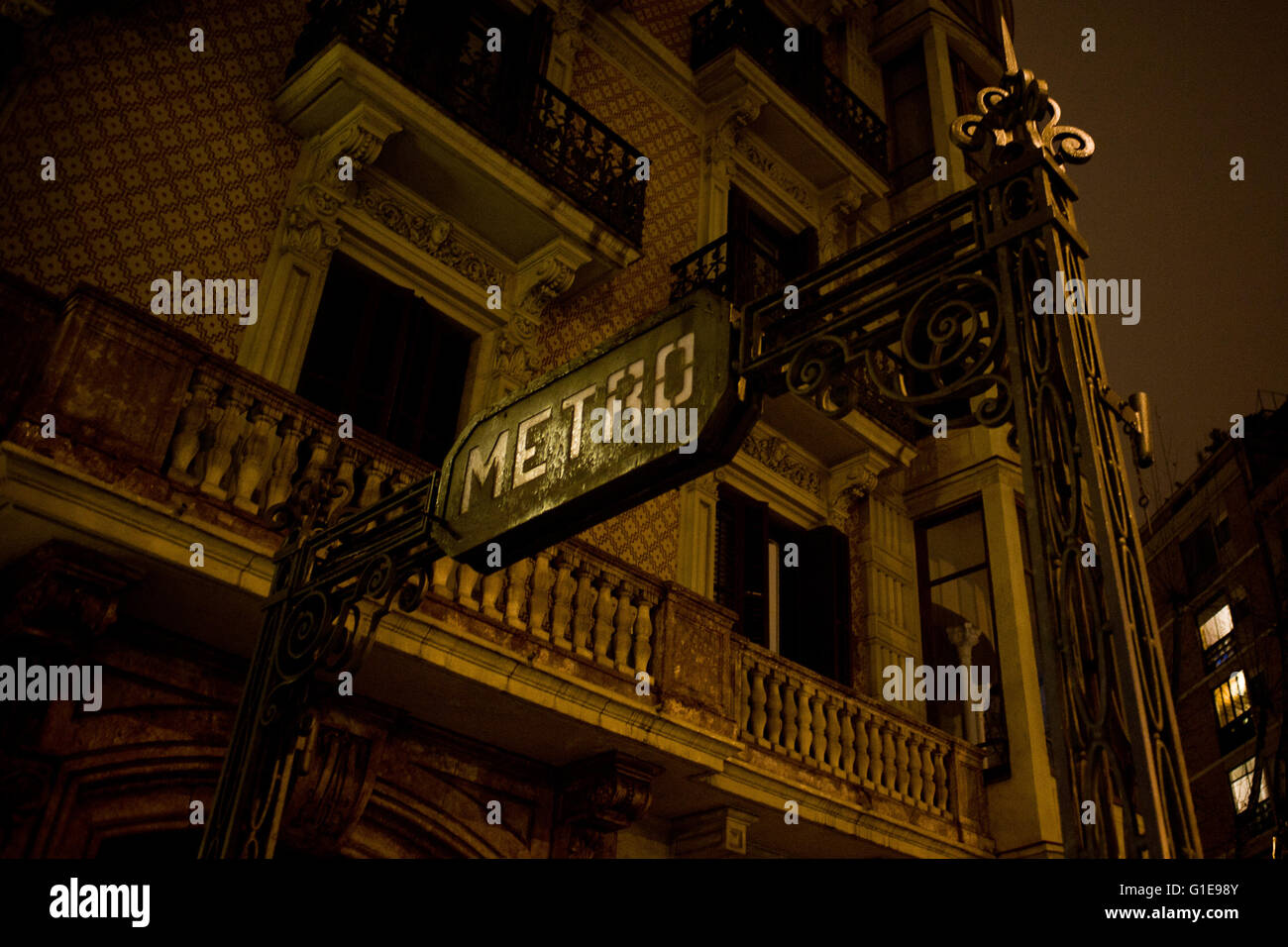 Barcelona Katalonien Spanien 27 April 2016 Image Datei - 