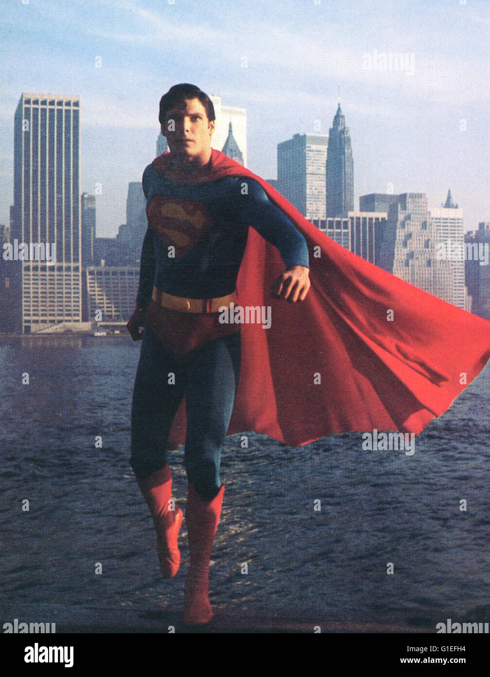 Superman / Christopher Reeve Stockfoto