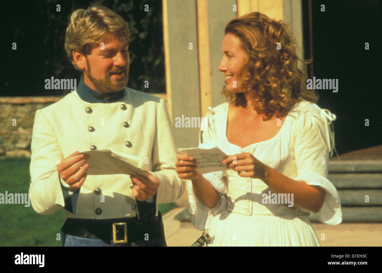 Viel Lärm um Nichts / Kenneth Branagh / Emma Thompson, Stockfoto