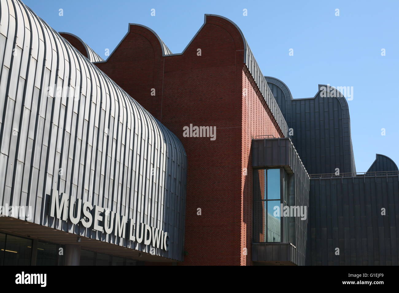 Das Museum Ludwig in Köln, Deutschland Stockfoto