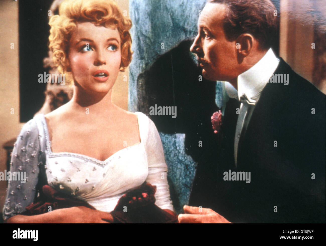 Prinz Und sterben meint, Der / Marilyn Monroe Stockfoto