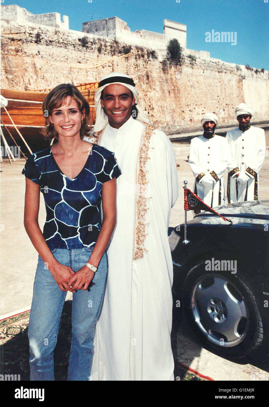 Arabische Prinz, Der (Teile) / Anja Kling / Anthony Delon, Stockfoto