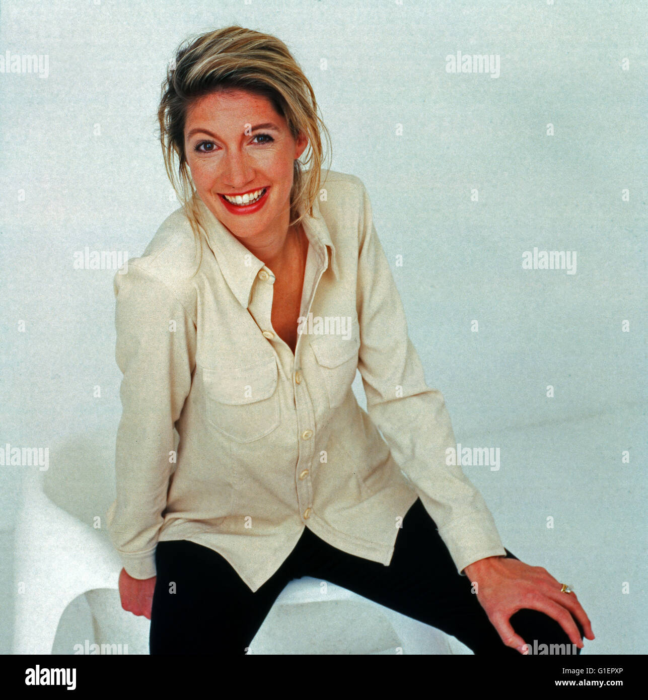 Musiksender MTV: Managing Director Christiane Zu Salm-Salm, 1990er Jahre Stockfoto