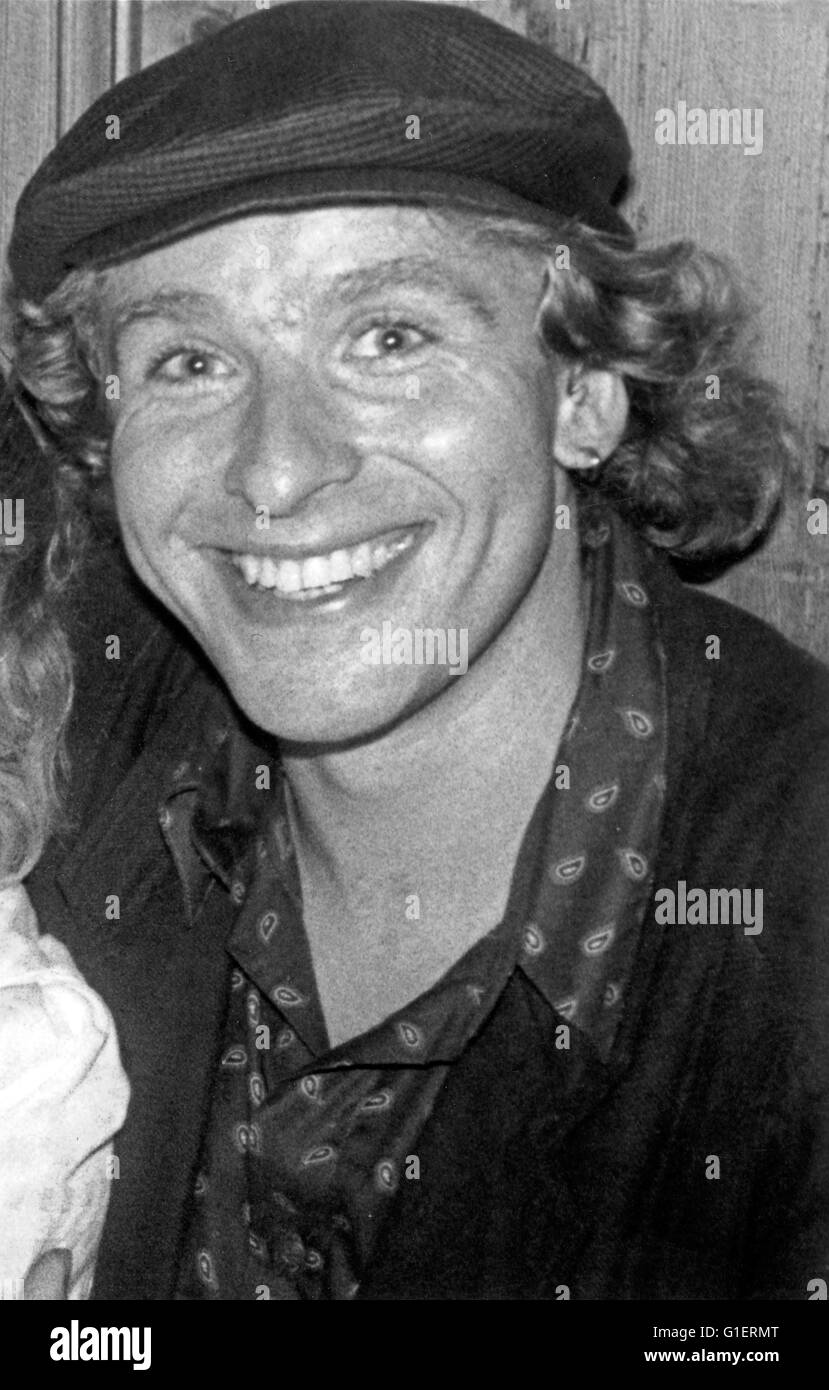 Der Deutsche Moderator Thomas Gottschalk, 1980er Jahre Deutschland. Deutsche TV-Moderator Thomas Gottschalk, Deutschland der 1980er Jahre. Stockfoto