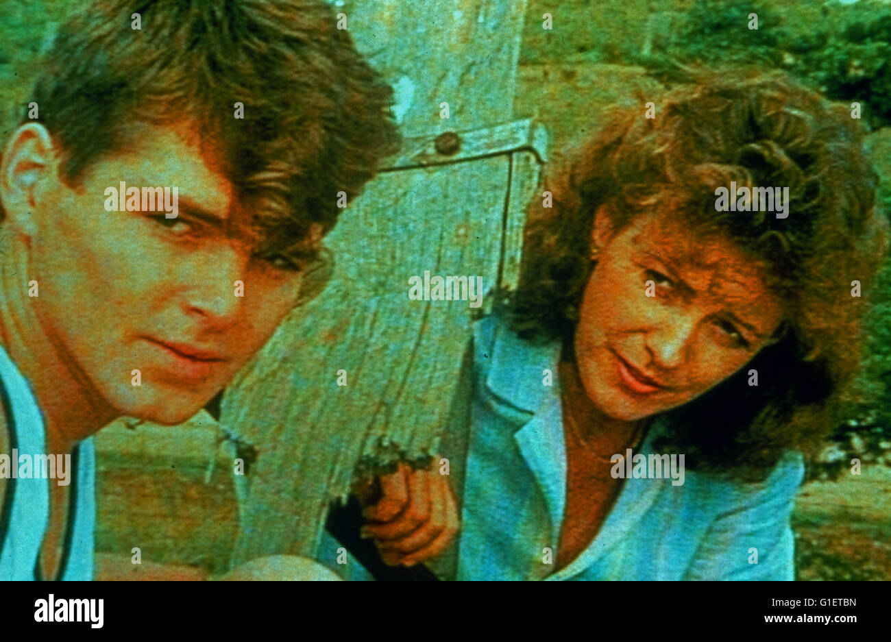 Die fliegenden Ärzte, aka: sterben Fliegenden Ärzte, Fernsehserie, Australien 1986-1992, Monia: Darius Perkins, Liz Burch Stockfoto