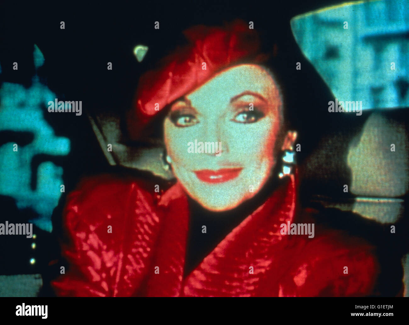 Im Labyrinth der Rache, Fernsehfilm, USA, 1980er Jahre, Monia: Joan Collins Stockfoto