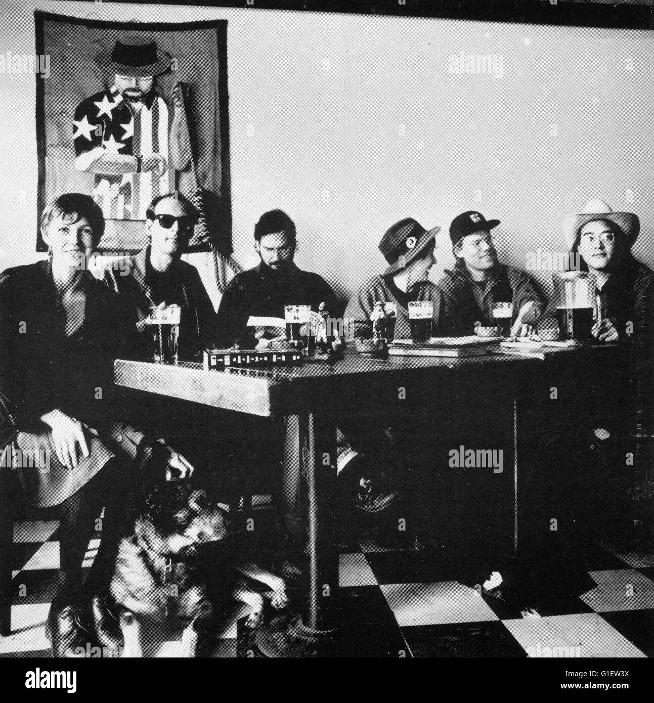 Sterben Sie Amerikanische Folk-Rockband The Walkabouts, 1990er Jahre. Amerikanische Folk-Rockband The Walkabouts der 1990er Jahre. Stockfoto