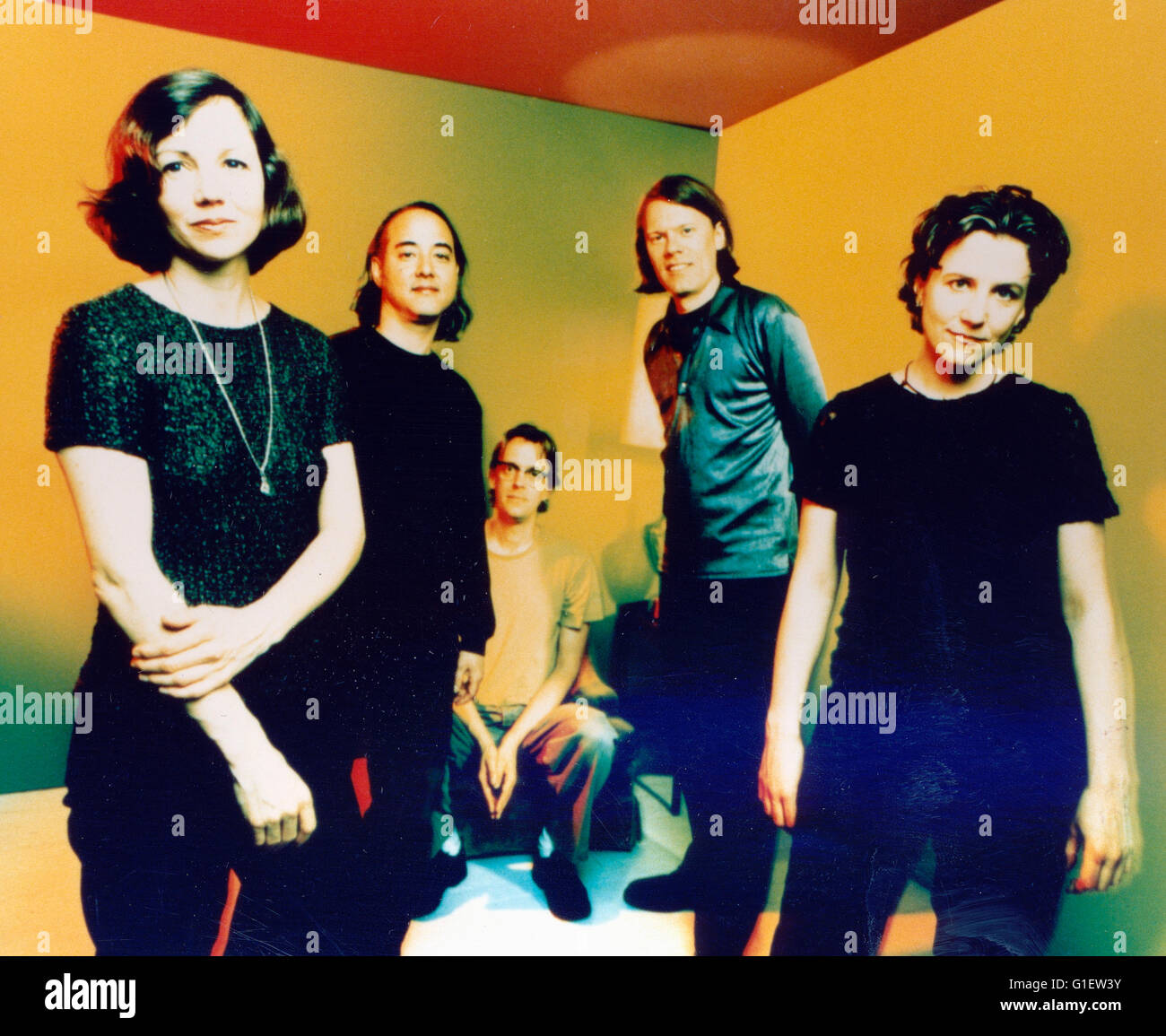 Sterben Sie Amerikanische Folk-Rockband The Walkabouts, 1990er Jahre. Amerikanische Folk-Rockband The Walkabouts der 1990er Jahre. Stockfoto