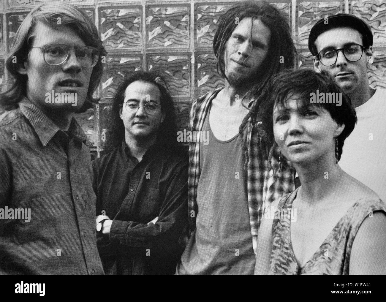 Sterben Sie Amerikanische Folk-Rockband The Walkabouts, 1990er Jahre. Amerikanische Folk-Rockband The Walkabouts der 1990er Jahre. Stockfoto