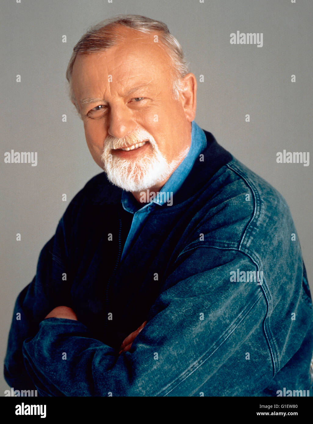 Der britischen Sänger, Liedermacher Und Kunstpfeifer Roger Whittaker, 1990er Jahre. Britischer Sänger, Songschreiber und Whistler Roger Whittaker, der 1990er Jahre. Stockfoto