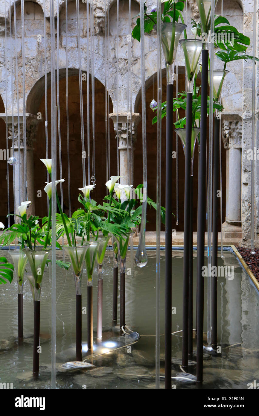 Girona Blumenfest 2016, Temps de Flors, Girona, Katalonien, Spanien Stockfoto