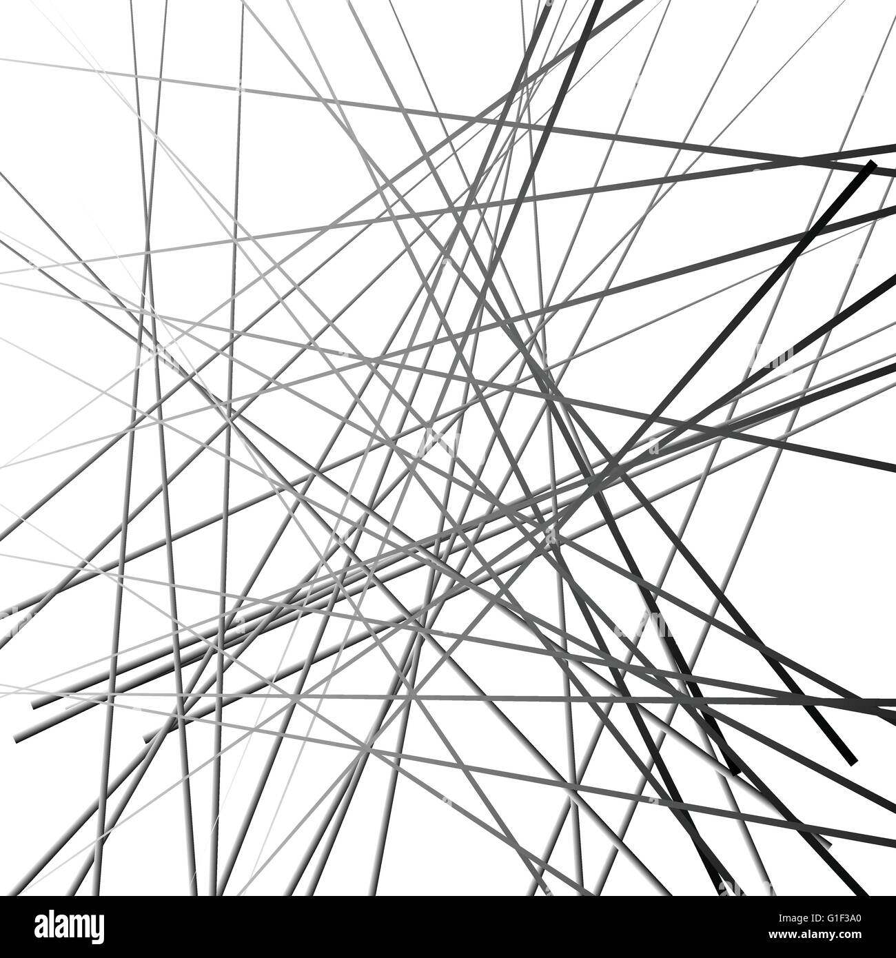 Abstrakte Chaotische Linien Muster Schneidende Zufallige Linien Kunstlerische Bild Stock Vektorgrafik Alamy