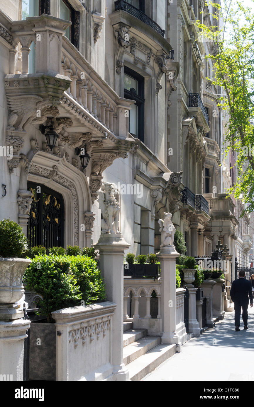 East 78th Street, Upper East Side, NYC Stockfoto