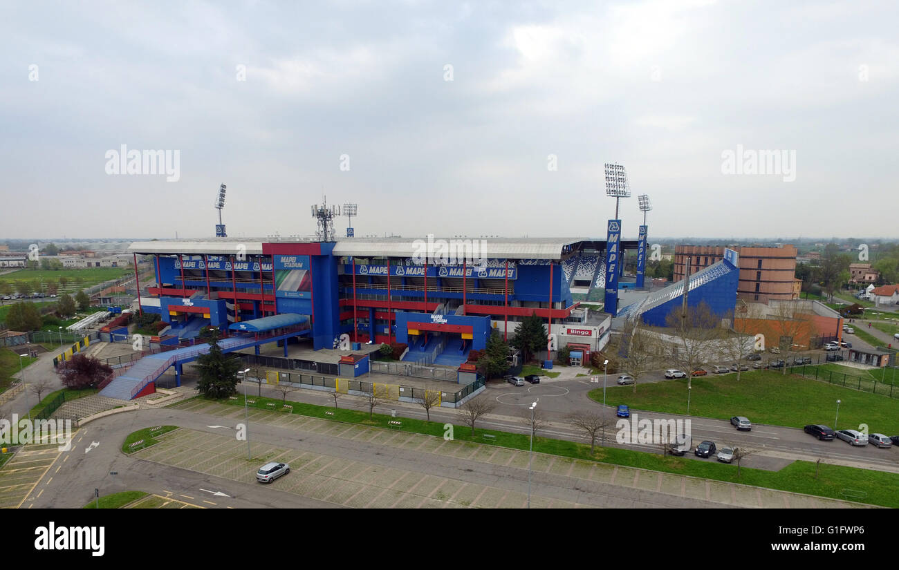 Mapei Fußballstadion in Reggio Emilia, Italien Stockfoto