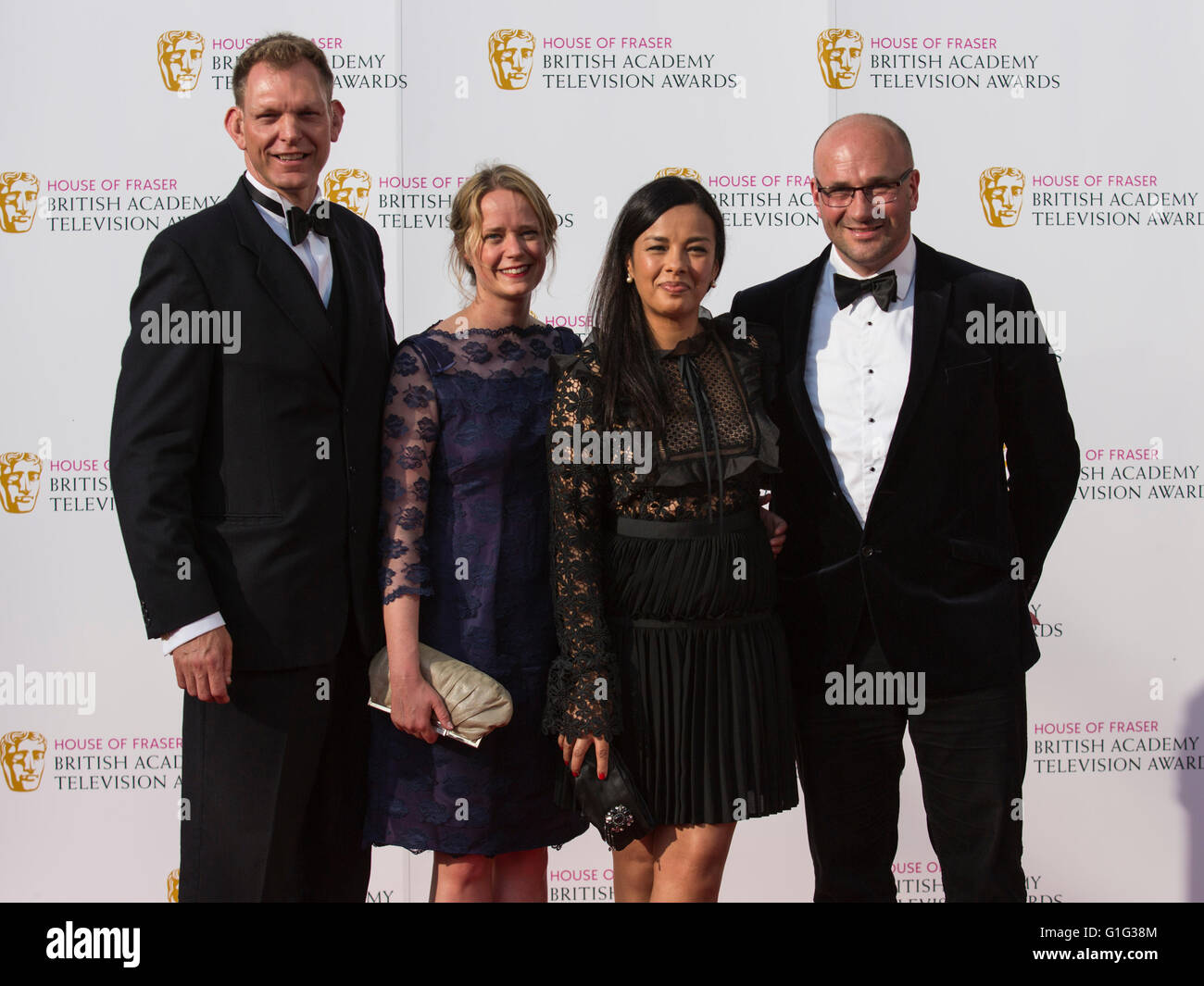 London, UK. 8. Mai 2016. Roten Teppich Promi Ankünfte für das House Of Fraser British Academy Television Awards in der Royal Festival Hall. Stockfoto