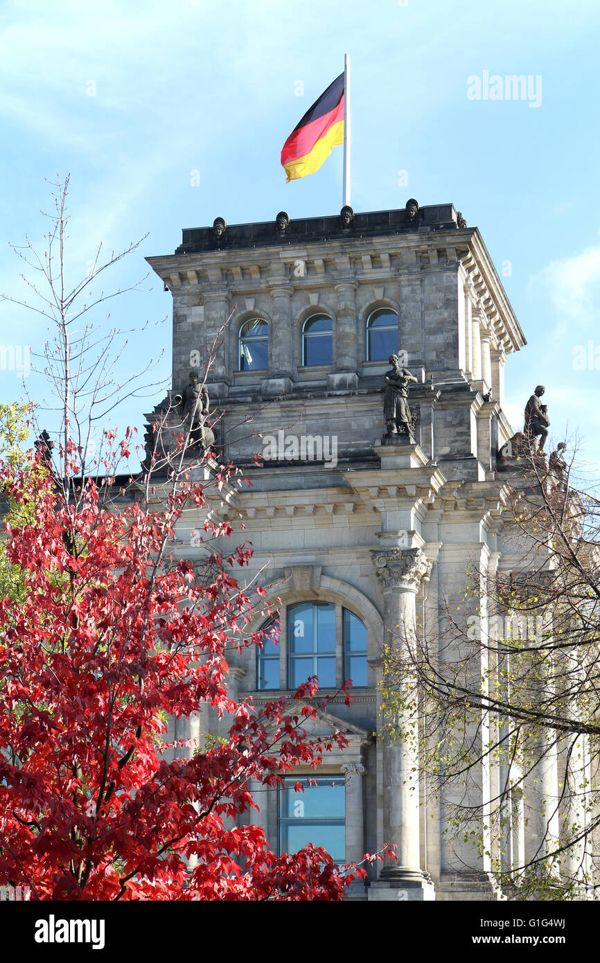 Berlin Hauptstadt Wahrzeichen, Deutschland Stockfoto