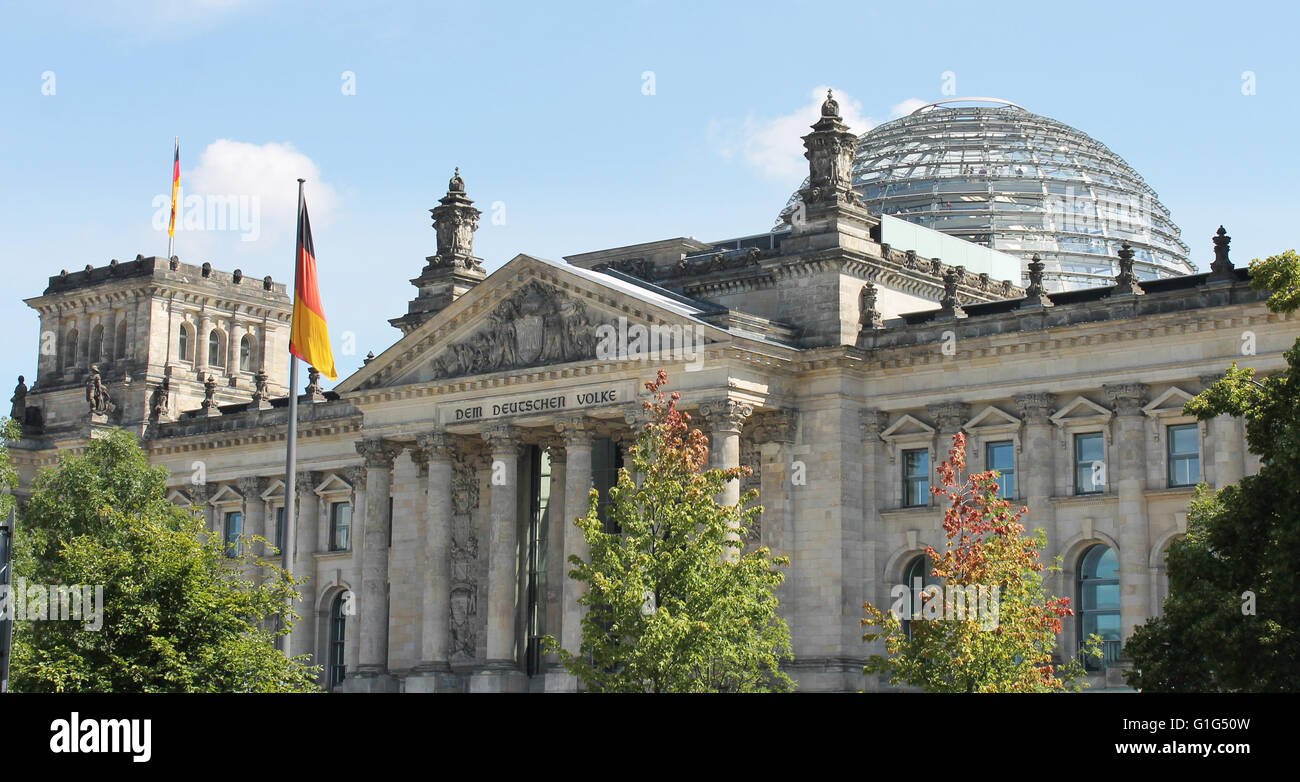 Berlin Hauptstadt Wahrzeichen, Deutschland Stockfoto