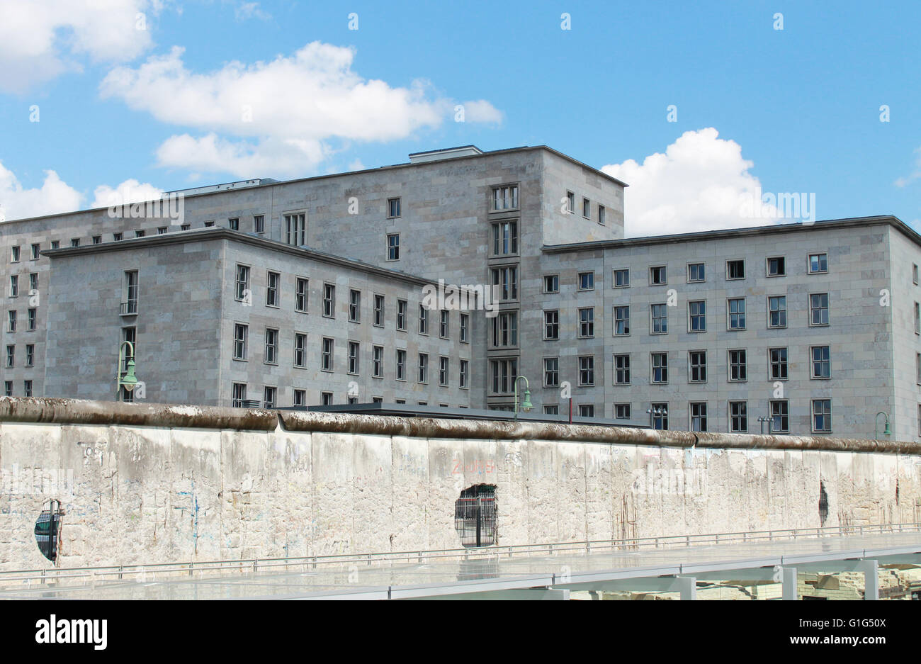 Hauptstadt berühmte Mauer, Deutschland Stockfoto