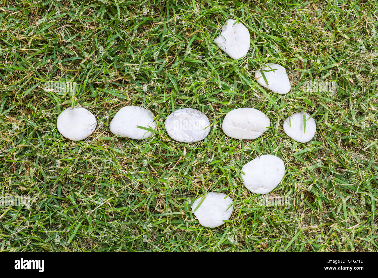 Pfeil-Stein Stockfoto