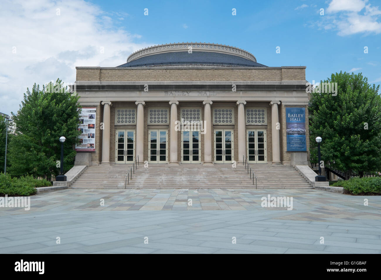 Bailey Hall Auditorium an der Cornell University Stockfoto