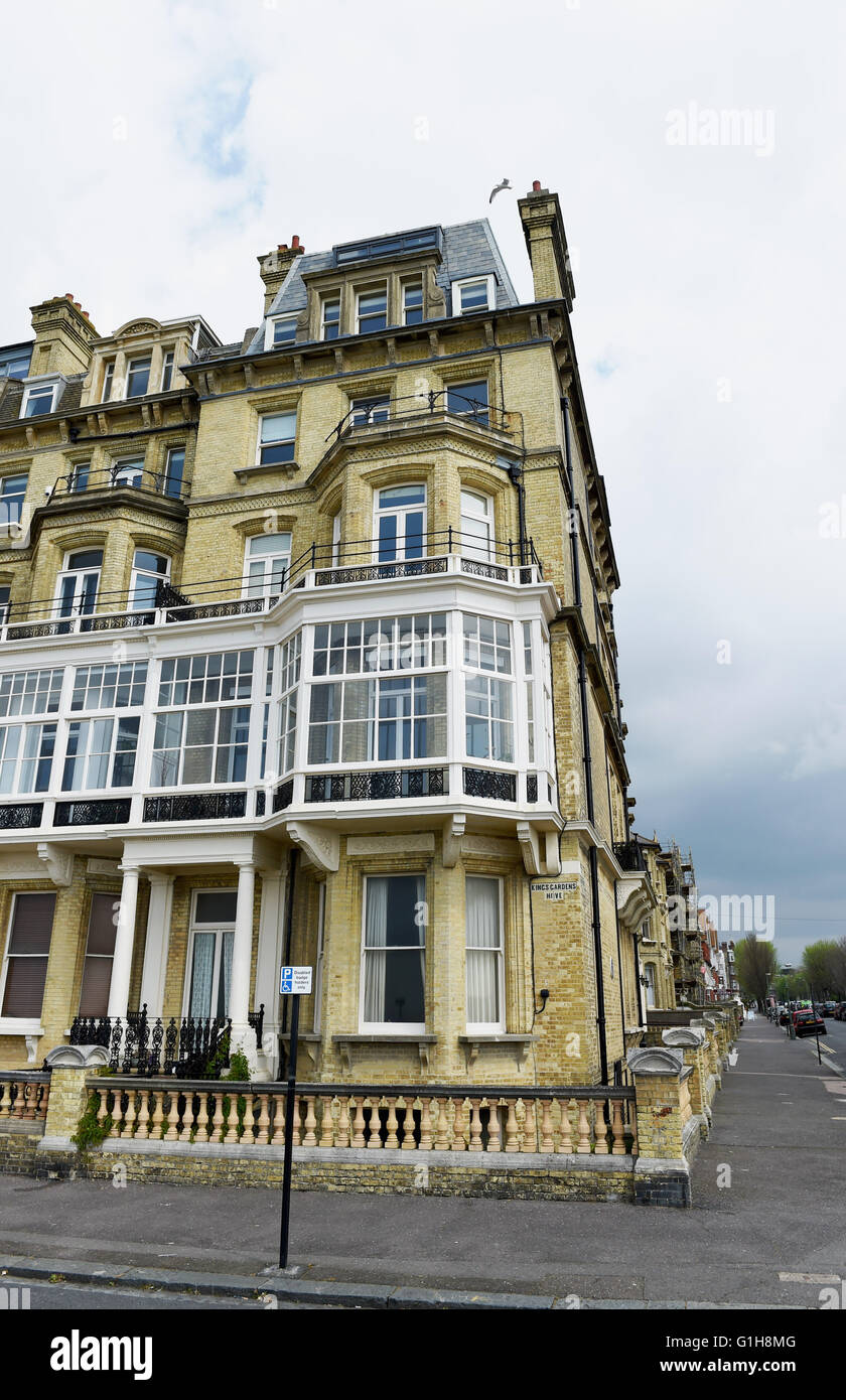 8 Könige Gärten Hove besuchte König Edward VII seines Freundes Sir Arthur Sassoon. Stockfoto