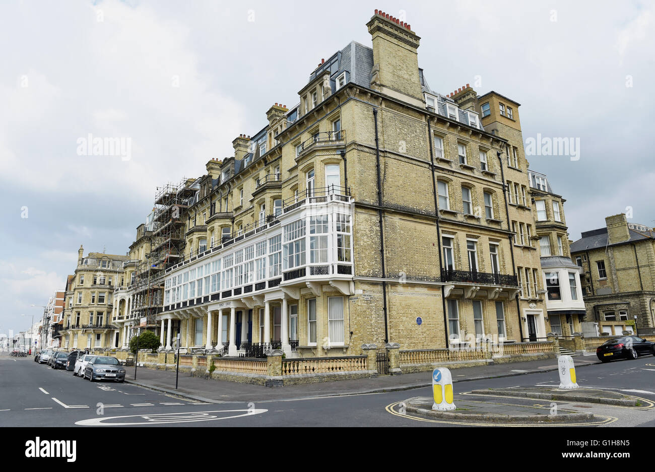 8 Könige Gärten Hove besuchte König Edward VII seines Freundes Sir Arthur Sassoon. Stockfoto