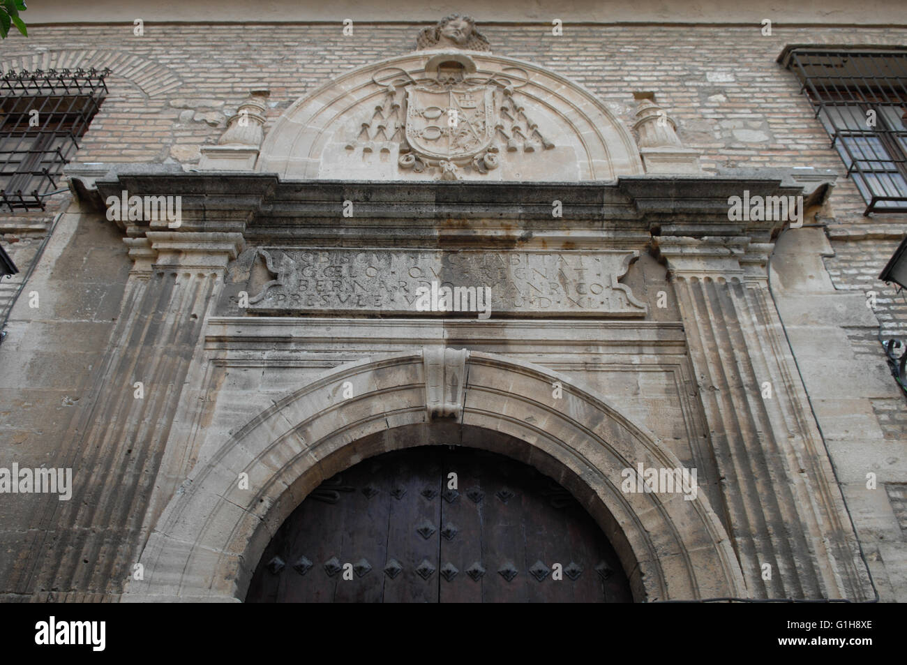 Die Kathedrale der Menschwerdung und der Dom-Museum. Oft als "La Manquita" Bedeutung "einarmige Dame", Malaga, Kosten Stockfoto