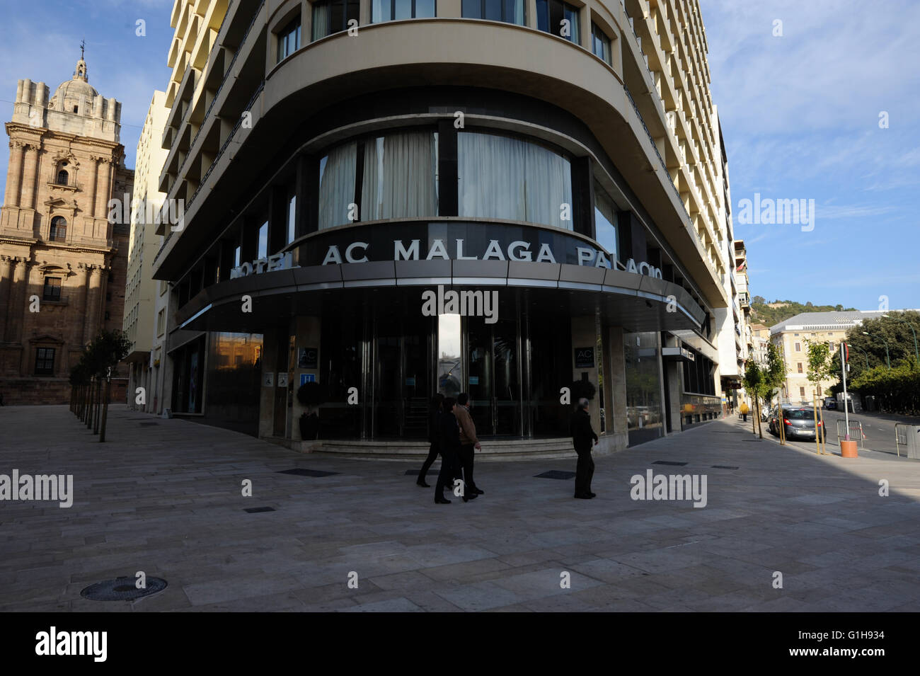 AC Hotel in Malaga Spanien Stockfoto