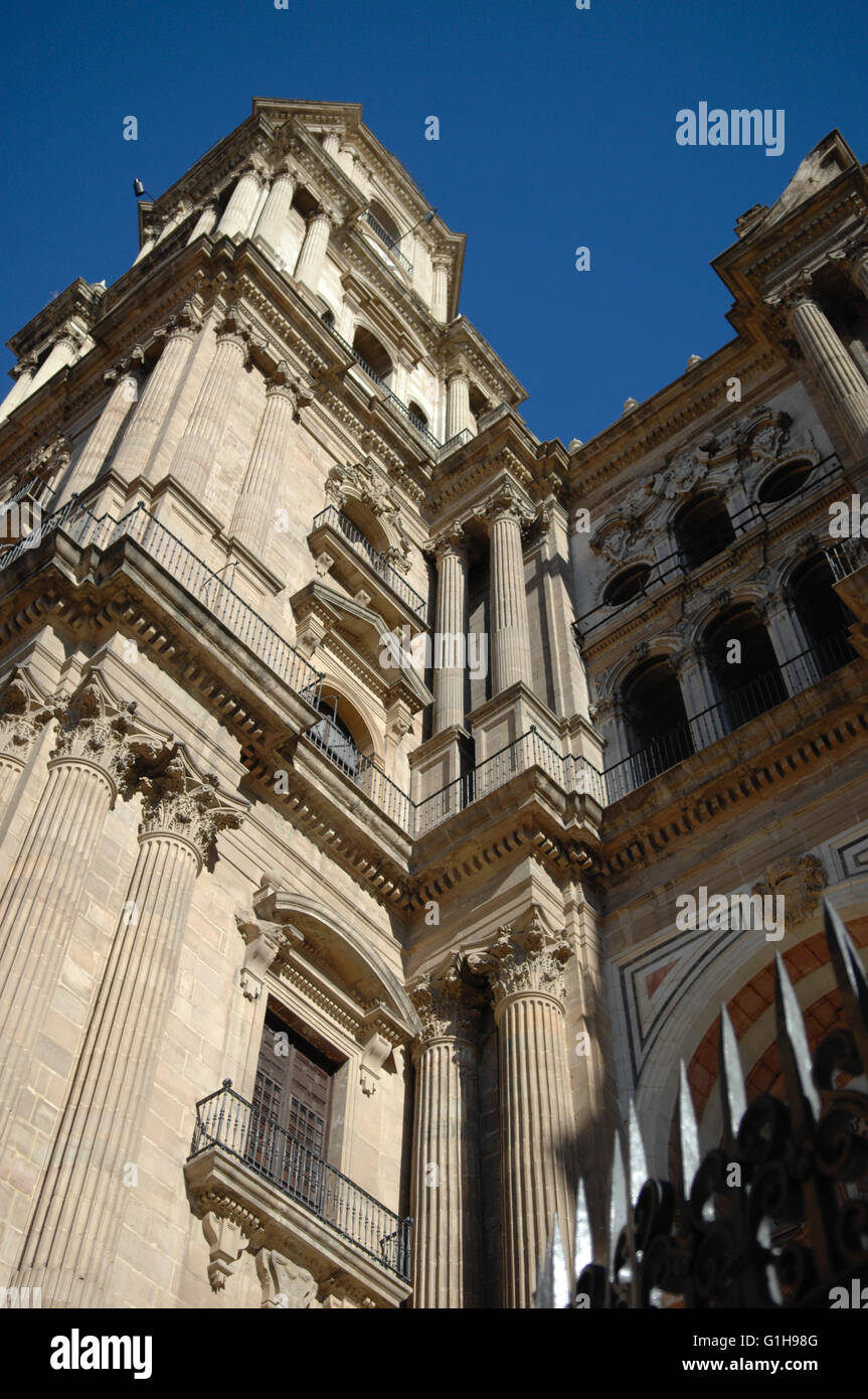 Kathedrale, Malaga, die Kathedrale von Málaga Stockfoto