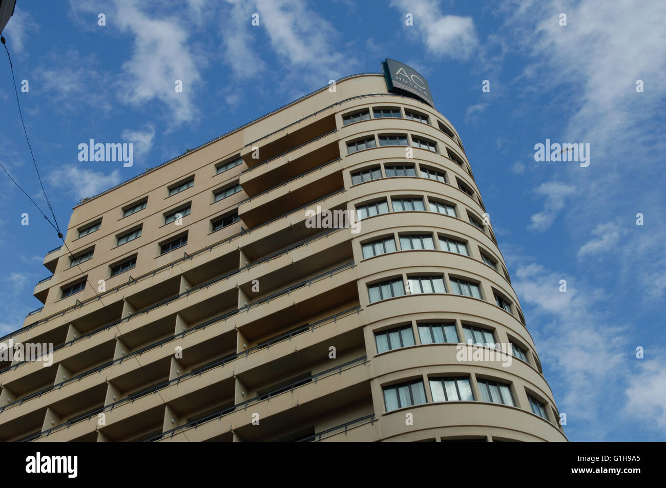 AC Hotel Malaga Spanien Stockfoto