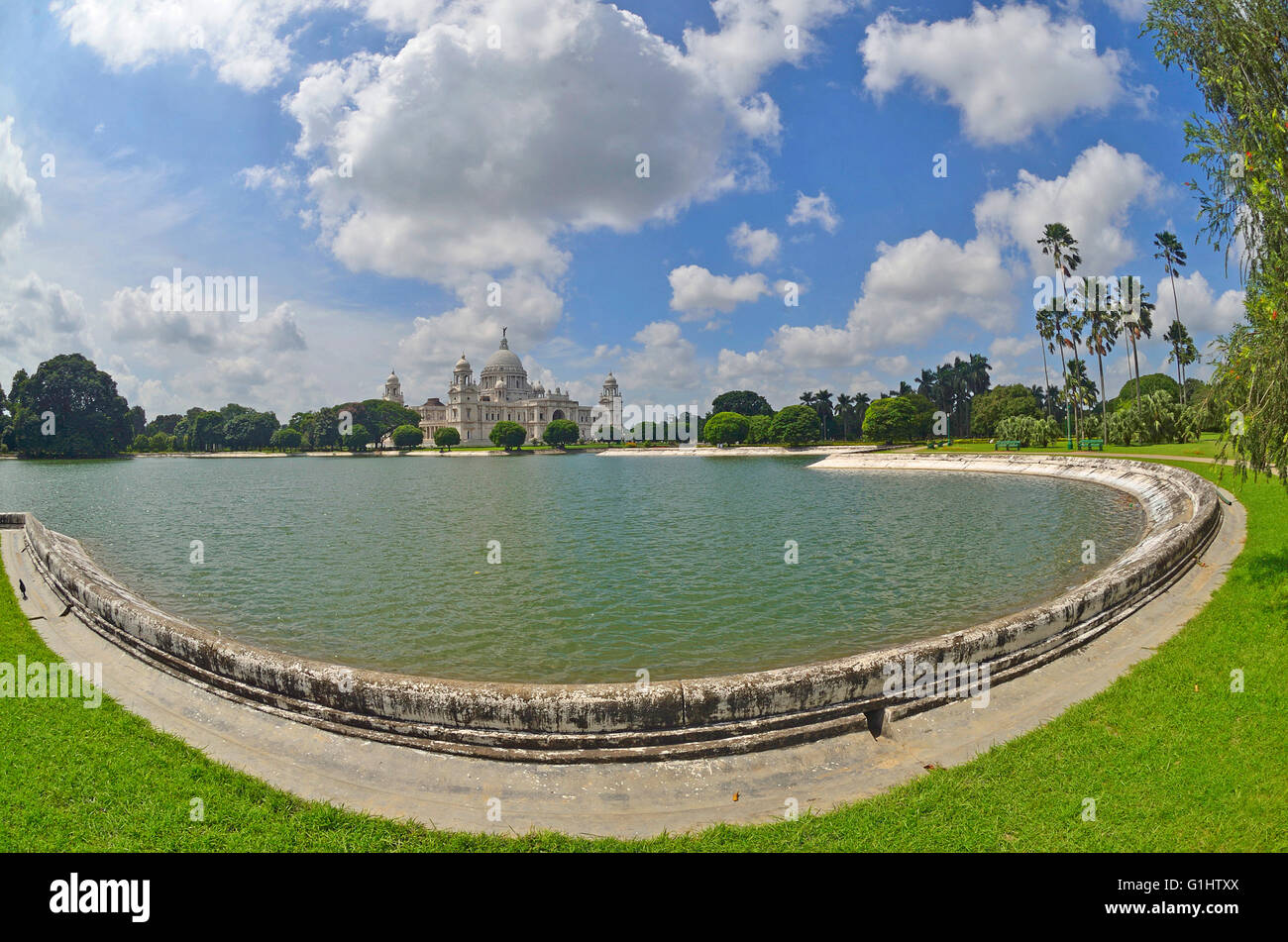 Victoria Memorial Hall, Kolkata, Westbengalen, Indien Stockfoto