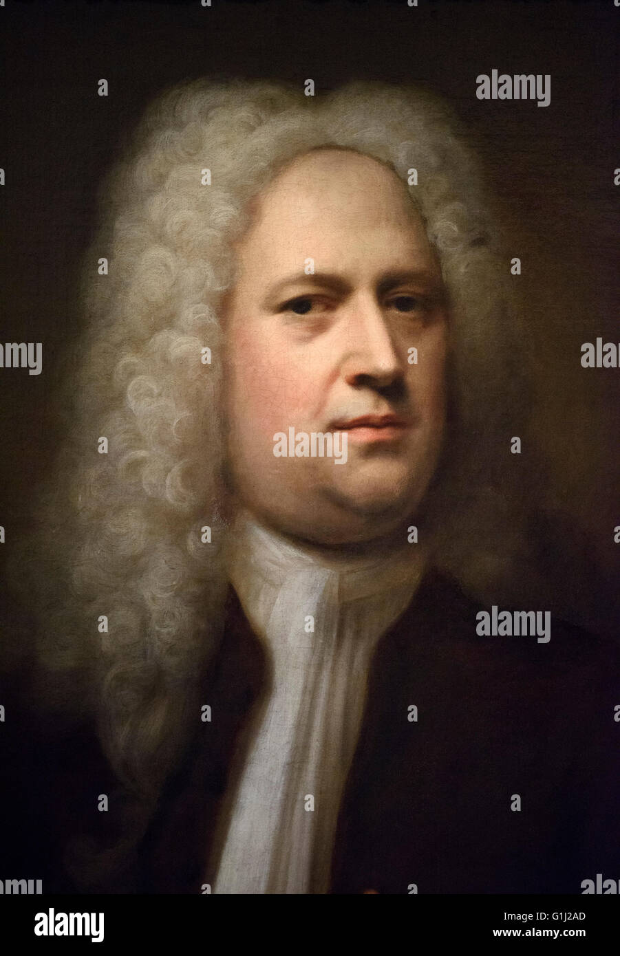 Balthasar Denner (1685-1749), Georg Friedrich Händel (1695-1759), Wohl Hamburg 1733. Deutschen historischen Museum Stockfoto