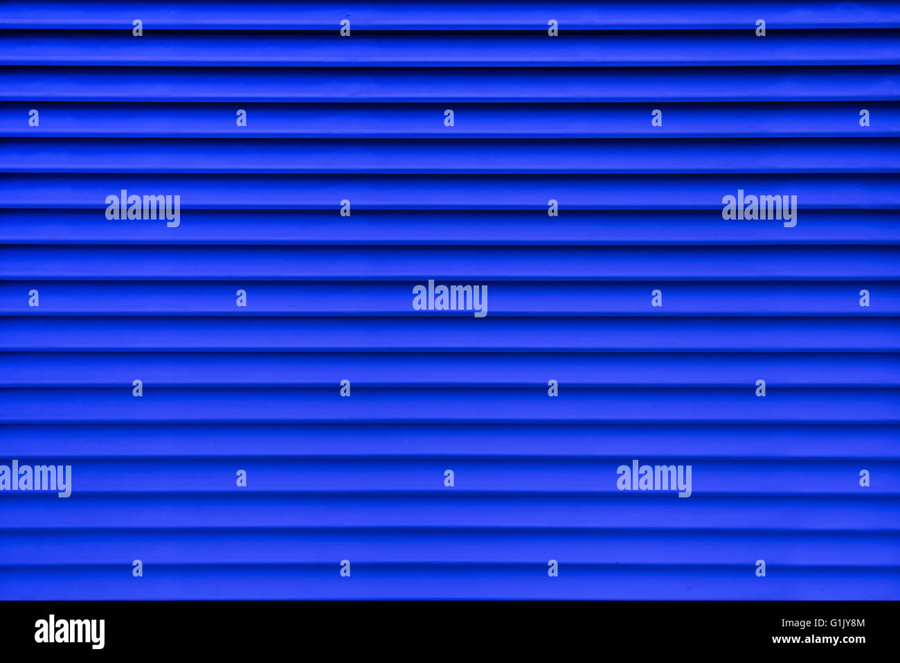 Blauen abstrakten Hintergrund der Entlüfter in horizontaler Anordnung Stockfoto