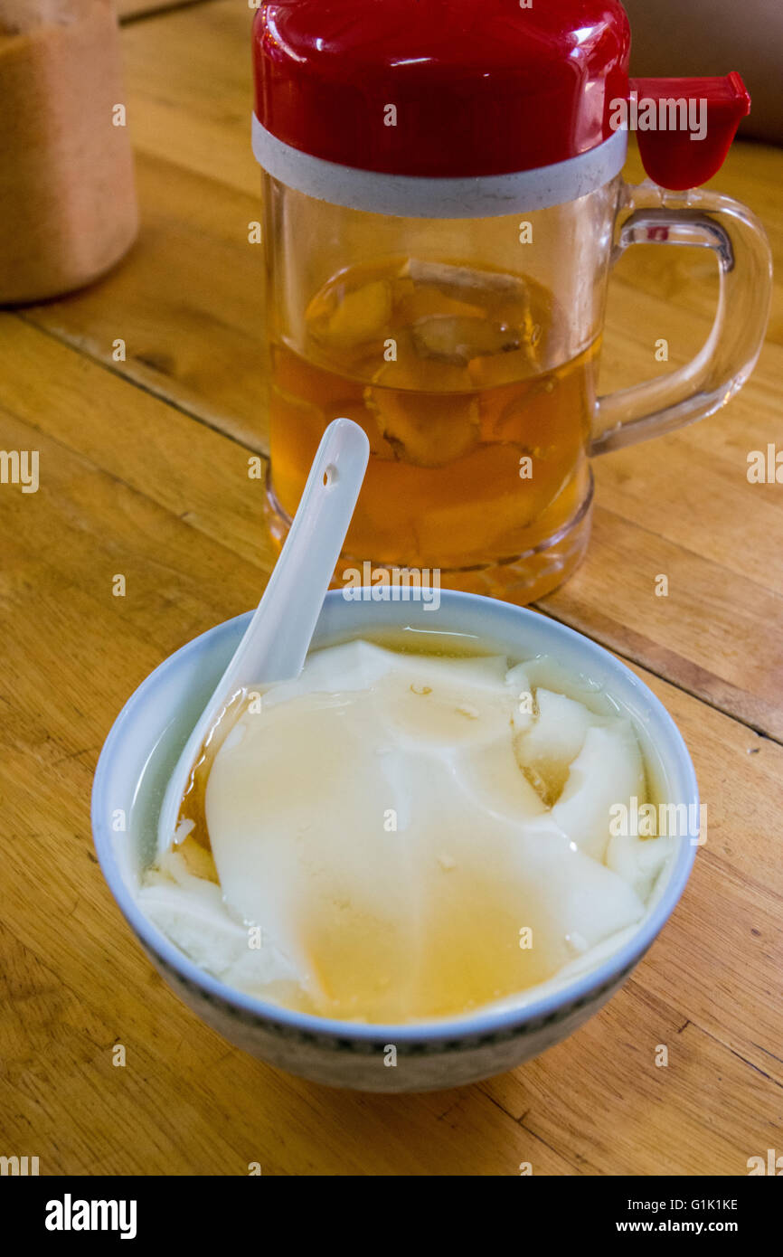 Soja-Bohne-dessert Stockfoto