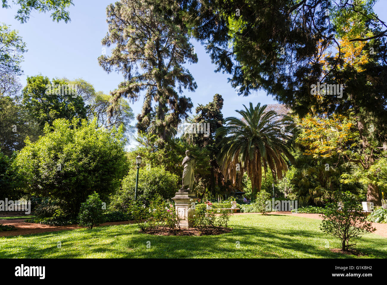 Botanischer Garten, Stadtteil Palermo, Buenos Aires, Argentinien Stockfoto