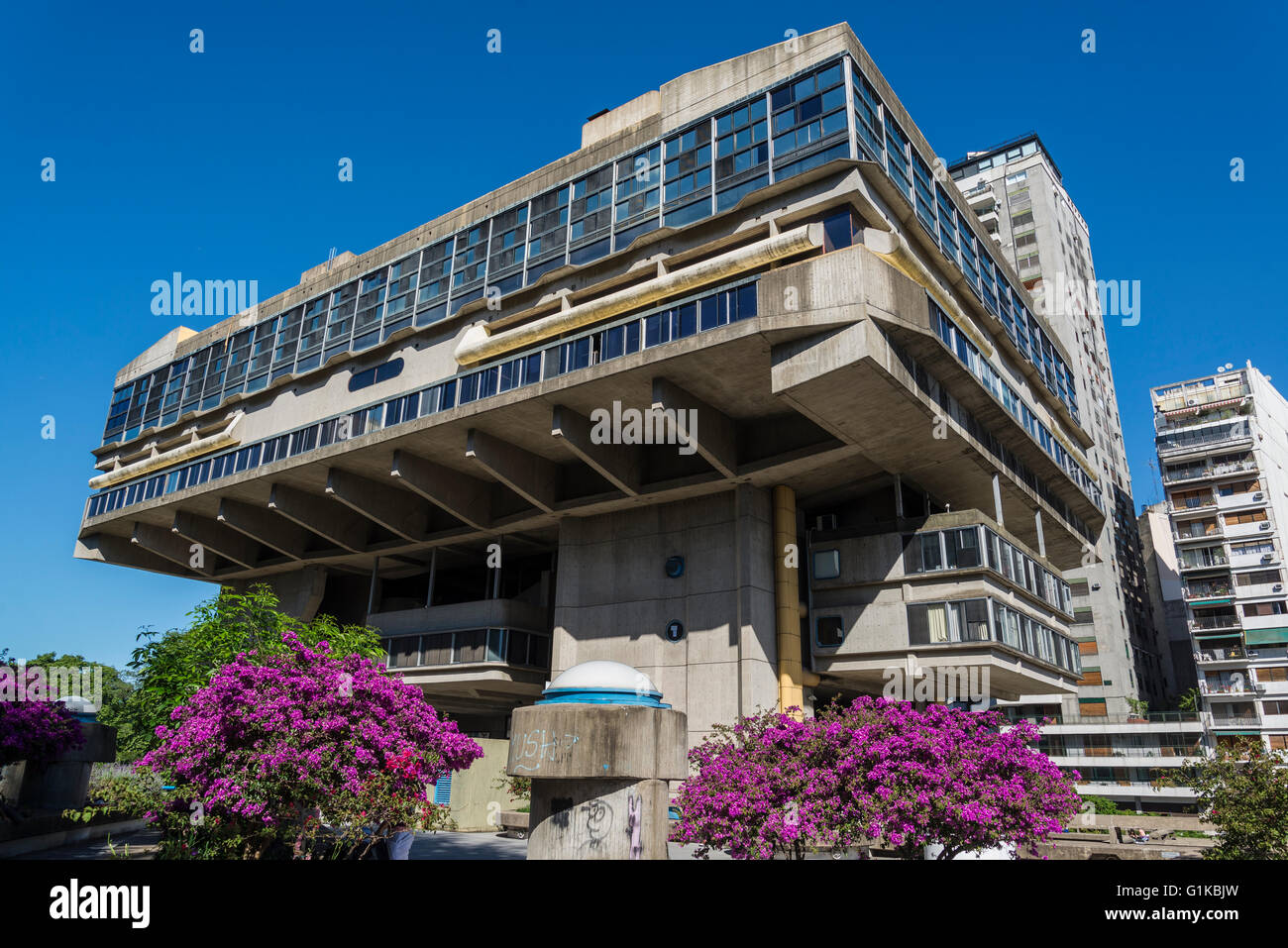 Nationalbibliothek der Republik Argentinien, Buenos Aires, Argentinien Stockfoto