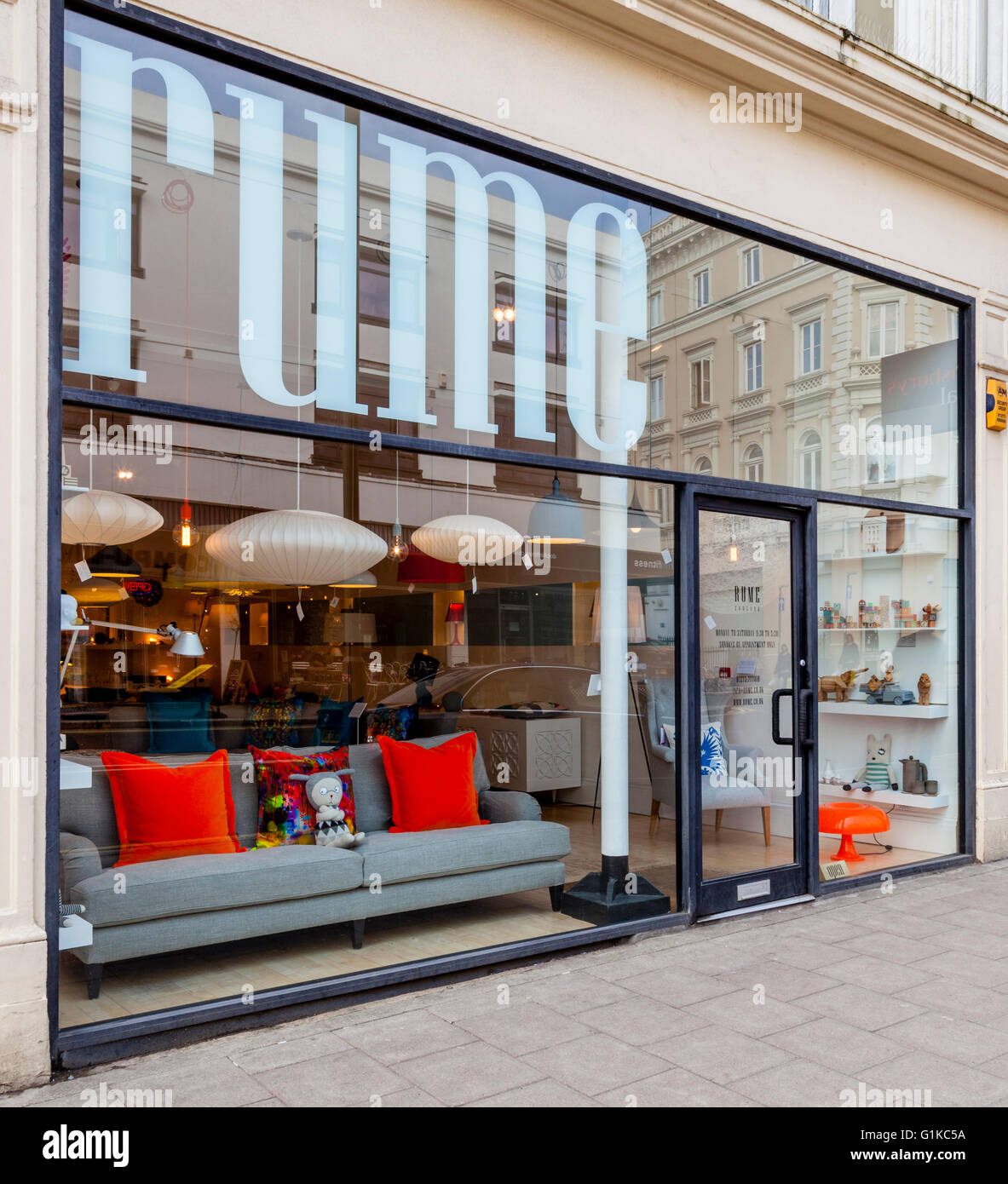 Rume Möbel & Interiors Shop, Hove, Sussex, UK Stockfoto