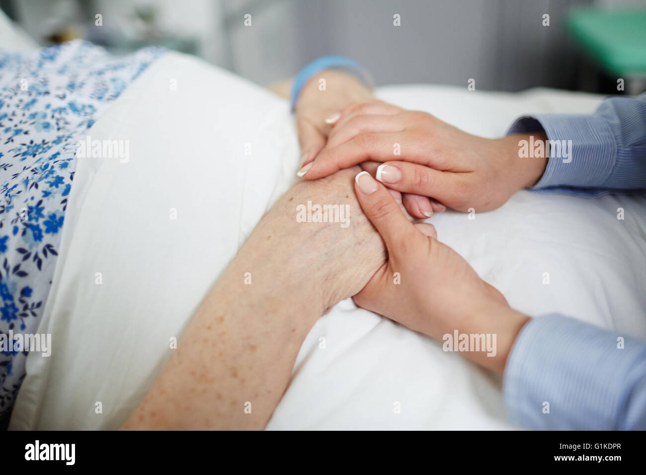 Support für die liebste Stockfoto