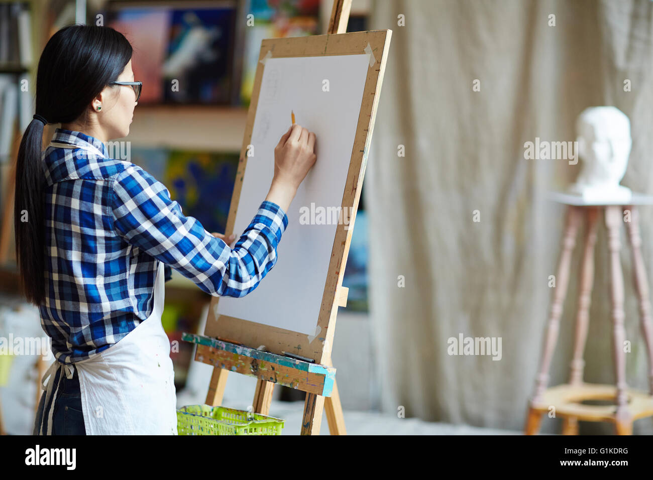 Bilder Staffelei:  Zeichnen lernen für Kinder!