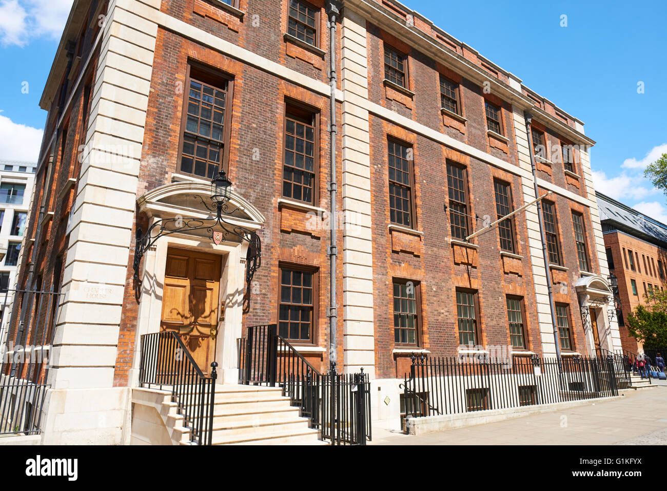 Kapitelsaal Paternoster Row London UK Stockfoto