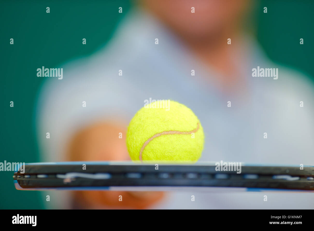 Tennisball Stockfoto
