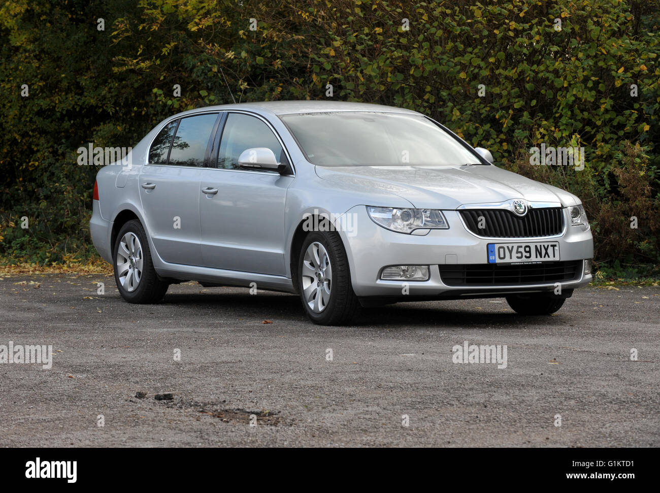 2009 Skoda Superb TSi Limousine Limousine Stockfoto