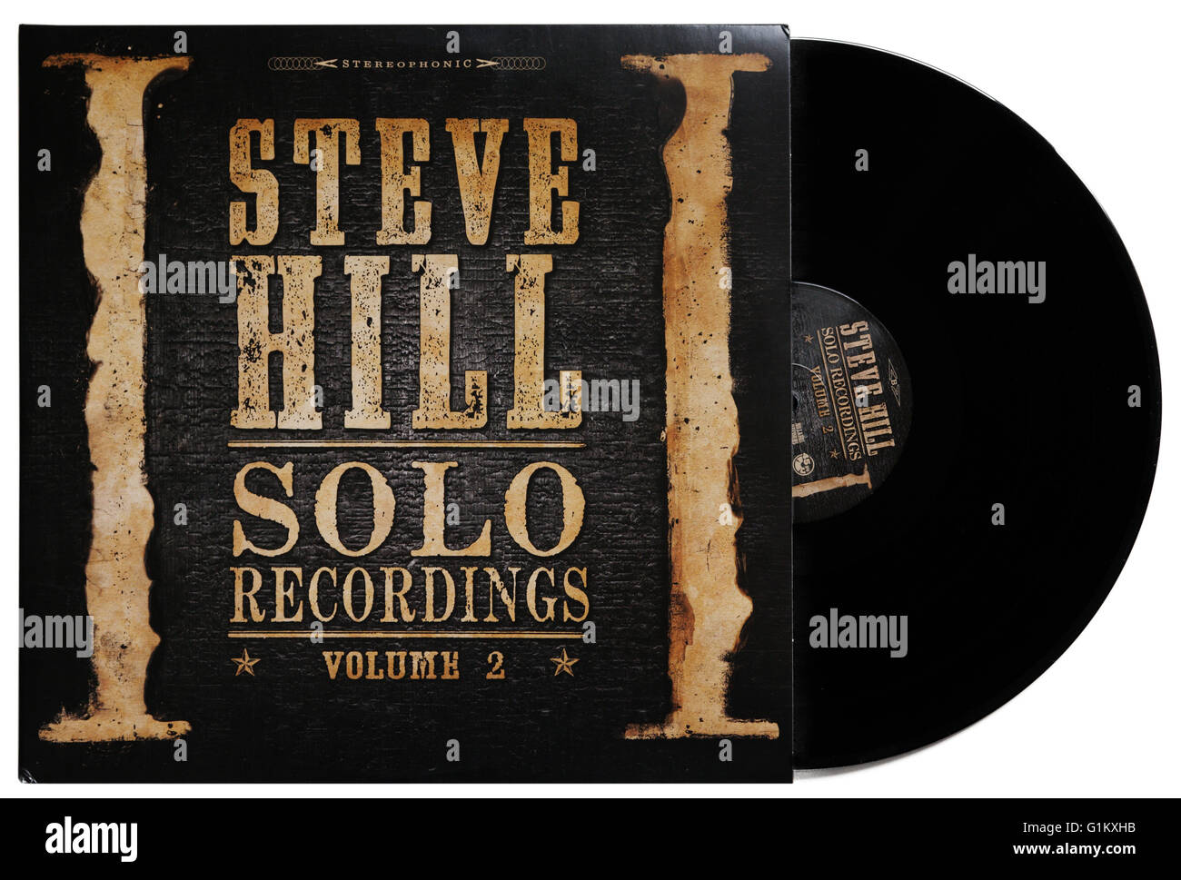 Steve Hill Solo Recordings Volume 2 album Stockfoto